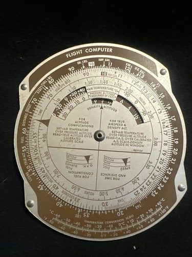 Vintage circular slide - slide, rule
