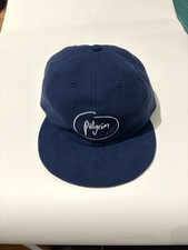 Piilgrim Morocco Men’s Cap Baseball Hat One Size Deep Blue Logo New Oi Polloi 