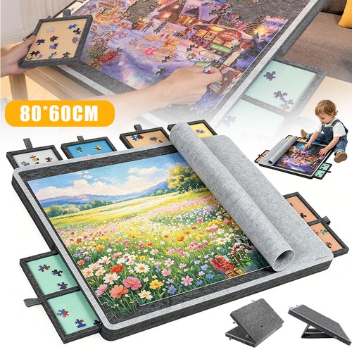 Foldable tilting puzzle - puzzle, board