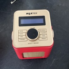 Maxtek Portable Radio AM/FM Alarm Clock Radio