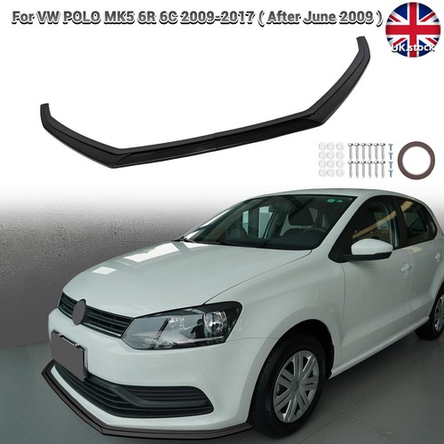 Gloss black front - front, bumper