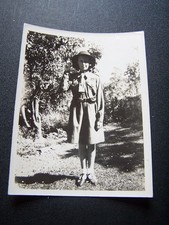 Girl Guide in Uniform Vintage