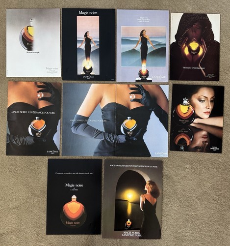 Lancome magie noire 1980s - 9x,