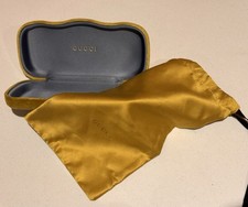 GUCCI YELLOW Velvet Sunglasses