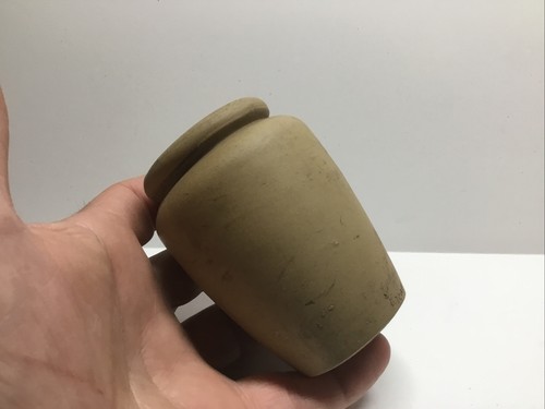 Antique stoneware creamer pot - antique,
