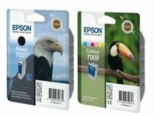 Genuine Epson T007 + T009 Ink