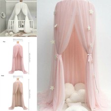 Princess Curtain Bedding Dome Tent Baby Bed Canopy/Kids Mosquito Net Cover UK/