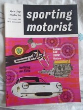 Sporting Motorist Jan 1962