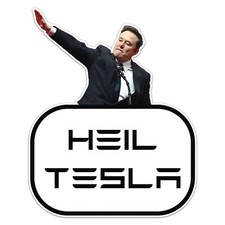 HEIL Tesla Elon Sticker Vinyl