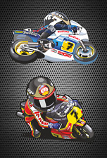 BARRY SHEENE x 2 Motorcycle