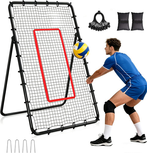 Adjustable 7x4ft volleyball - 7x4ft,
