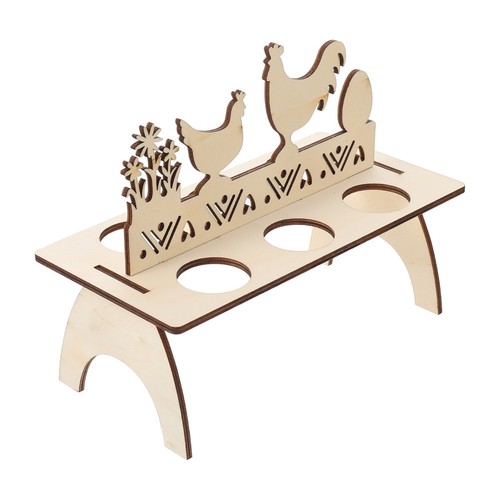 Wooden egg holder - wooden,