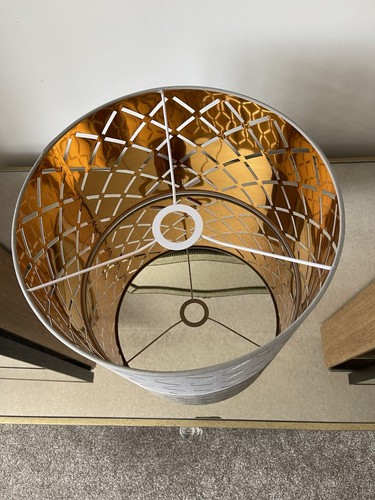 Large cutout lampshade gun - cutout,