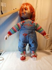 chucky life size doll replica. 24 Inches Tall .Hands Move . No Stains Cuts 