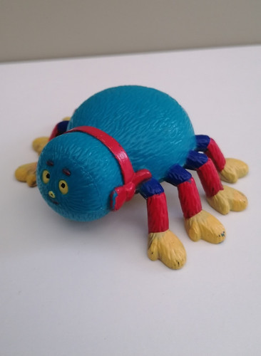 Plastic spider figure from - plastic,