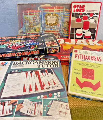 Vintage board games - board,