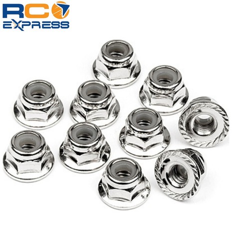 Hpi serrated flange lock nut - flange,