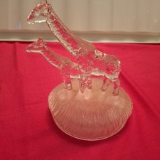 Giraffe And Baby On Rock, Rcr