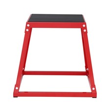 18" Plyometric Jump Box Fitness Exercise Plyo Box Step Cross Antislip Red