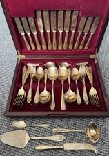 Vintage 48 x Piece Gold Plated