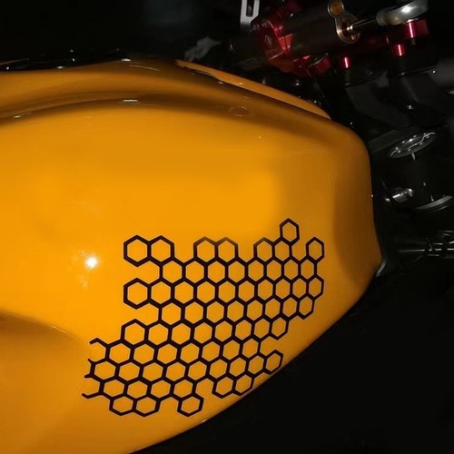 Motorcycle sticker honeycomb - motorcycle,