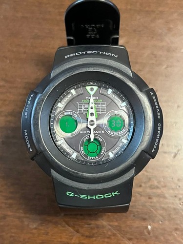 Casio shock 500d green - casio,