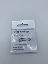 10 X Tippet Rings For Fly Fishing Etc 3mm