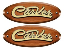 Carver wood grain - wood, boat