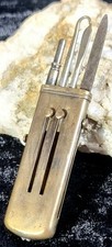 Antique Victorian Brass 4 Tool