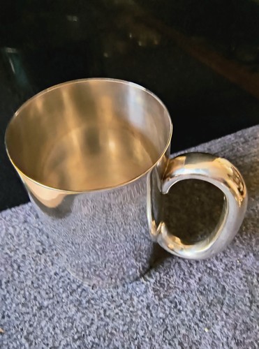 Solid sterling silver pint - solid,