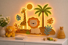 Kids Gift Safari Nursery LED