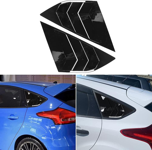 Rear side window louvers - side,