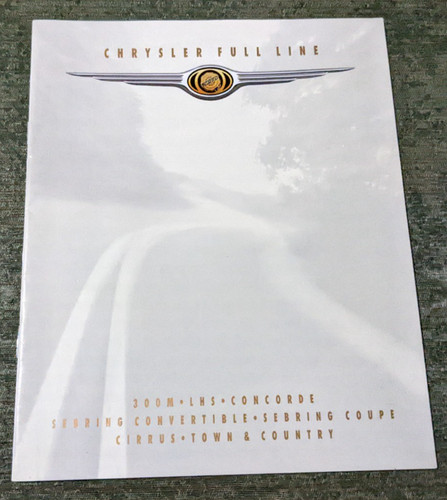Chrysler full line 1998 300m - full,