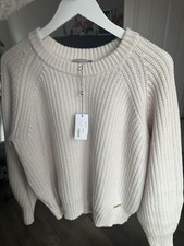 Heidi Klein Beige/white Knit