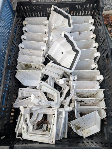 Various unused ogee pvc - 38,