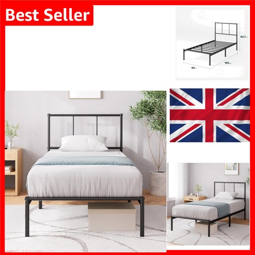 Justin bed frame 3ft single - frame,