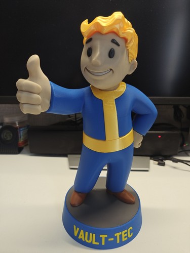 Fallout vault boy printed - fallout,