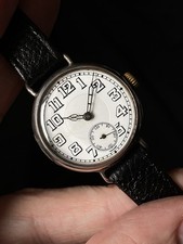 1924 ingersoll silver cased - silver,