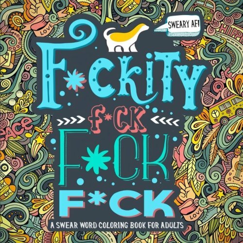 Swear word coloring book - swear, for