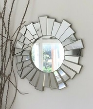 Silver Sunburst Ornate Art