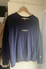 CASUAL CONNOISSEUR Mersey Marina Sweatshirt - NAVY BLUE - L - Football