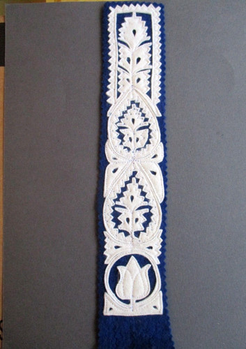 Felt bookmark embroidered - felt,