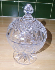 Bonbon Bowl Crystal Cut Glass