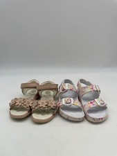 Lot pair girls sandals - lot,