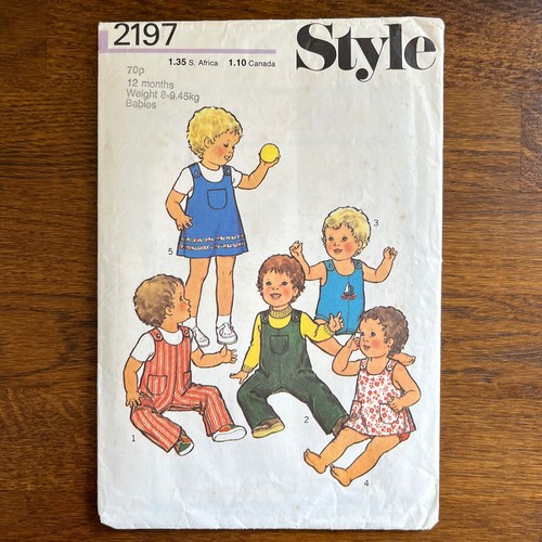 Vintage 1980s sewing paper - 1980s, sewing/paper
