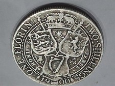 1900 Queen Victoria Florin