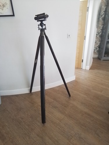 Vintage surveyors tripod - vintage,