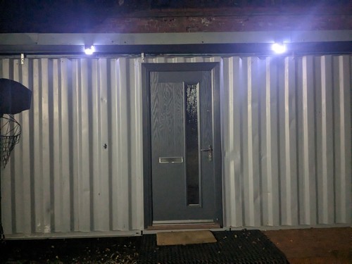 Converted shipping container - shipping,