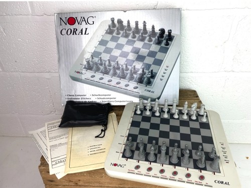 Novag coral electronic chess - electronic,
