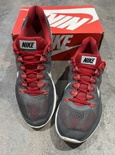 Nike Lunarglide Dark Grey/Red running shoes men’s size UK 10.5 